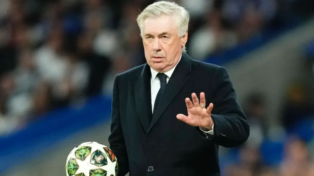 Carlo Ancelotti deixou o Real Madrid