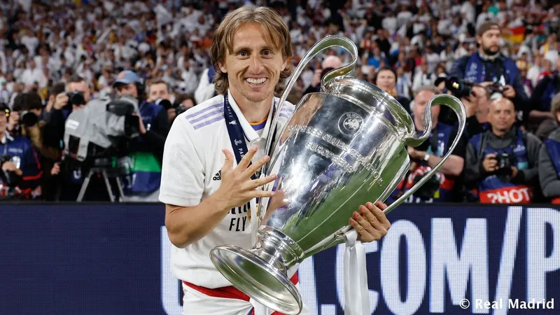 Luca Modric deixou o Real Madrid